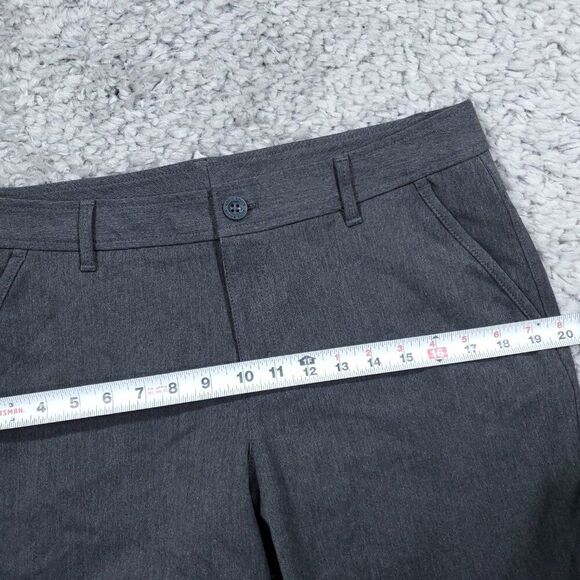 Eddie Bauer Women's Travex Traveler Pants Size 12 Gray Stretch Straight Leg - Picture 10 of 10